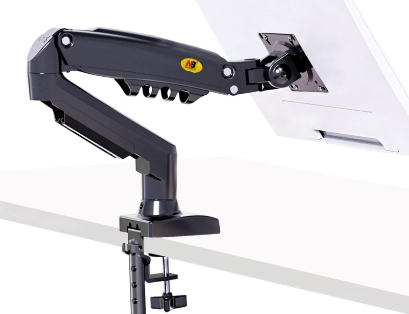 North Bayou Single Monitor Arm Desk Mount NB-F80