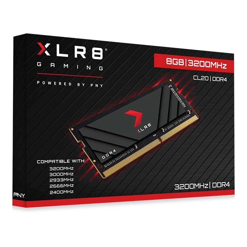 PNY XLR8 Gaming DDR4 3200MHz Laptop Memory