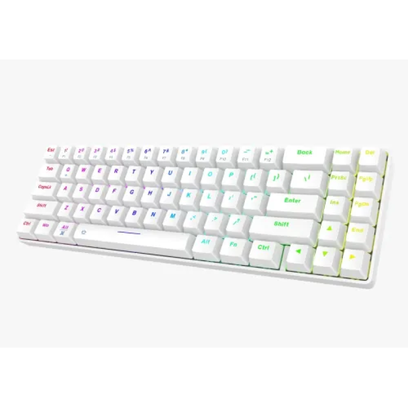 DAREU EK871 GTR Tri-Mode Wireless Gaming Keyboard | Red Switch | RGB