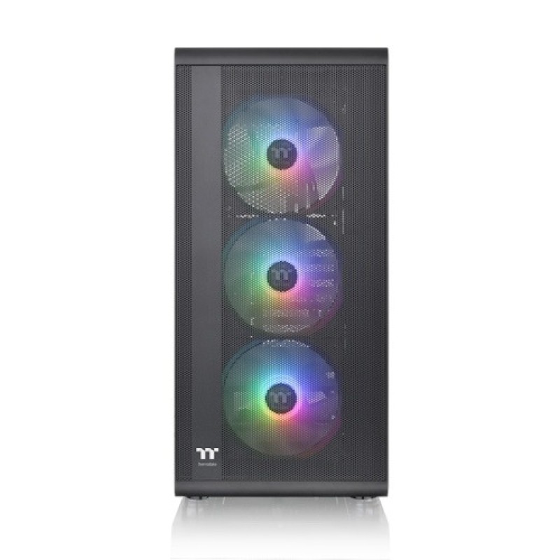 Thermaltake S200 TG ARGB Mid Tower ATX Gaming Chassis – Black