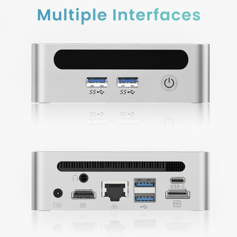 GenMachine Mini PC AMD Ryzen 3 4300U – 16GB RAM & 512GB