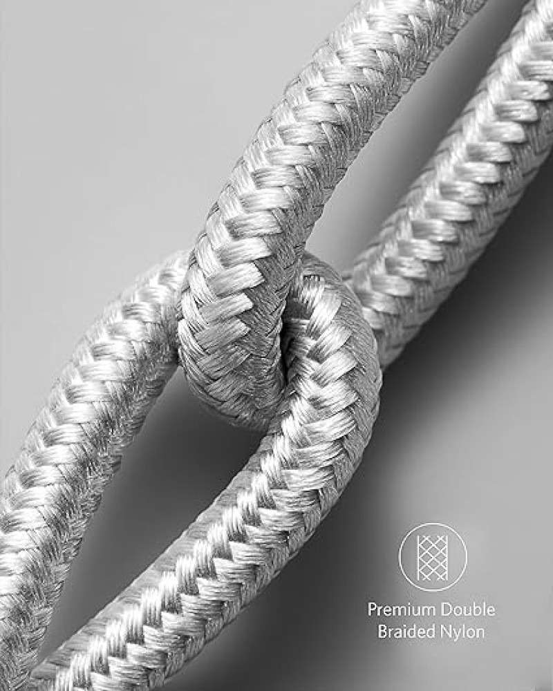 Anker USB-C To USB-C Cable, Type C 60W Fast Charging Cable (6FT) (White)