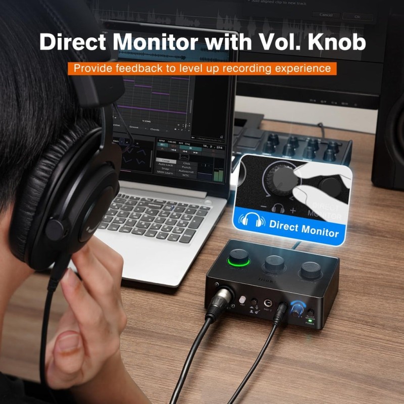 FIFINE AmpliTank AMPLI1 USB Audio Interface