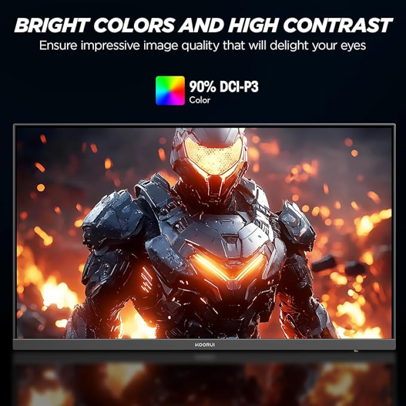 KOORUI G2511P 25″ 200Hz IPS Gaming Monitor — 1ms, HDR400, Adaptive Sync