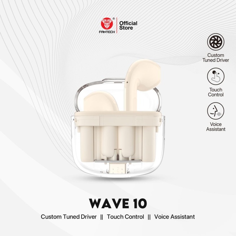 Wave 10 TW10 TWS Bluetooth Wireless Earbuds – Type-C Fast Charging
