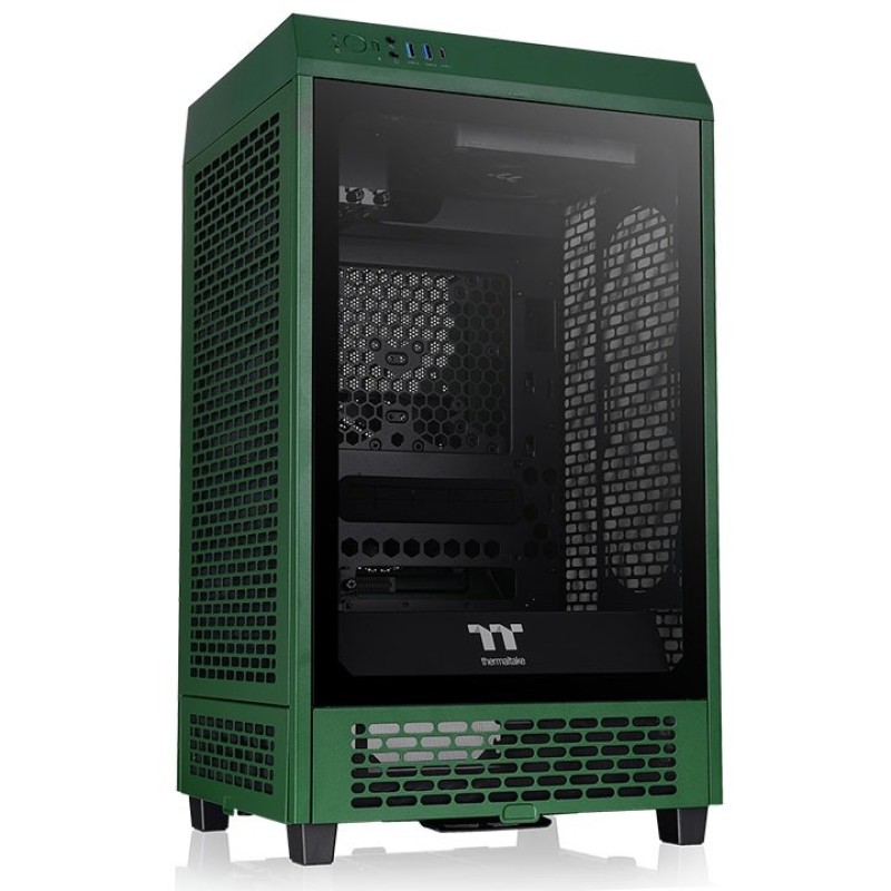 Thermaltake The Tower 200 Mini-ITX PC Case – Green