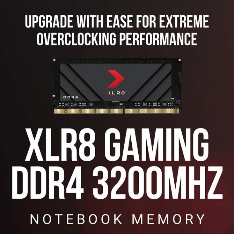 PNY XLR8 Gaming DDR4 3200MHz Laptop Memory