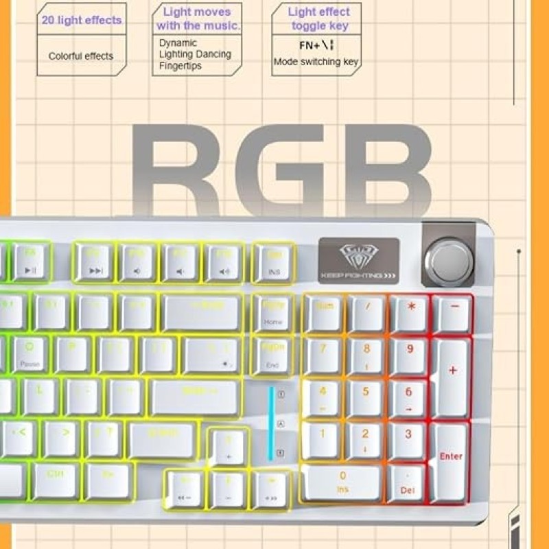 AULA S98 Wireless Mechanical Keyboard