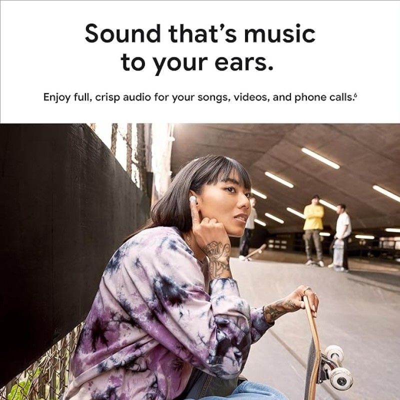 Google Pixel Buds A-Series - Wireless Earbuds - Headphones With Bluetooth - Compatible With Android