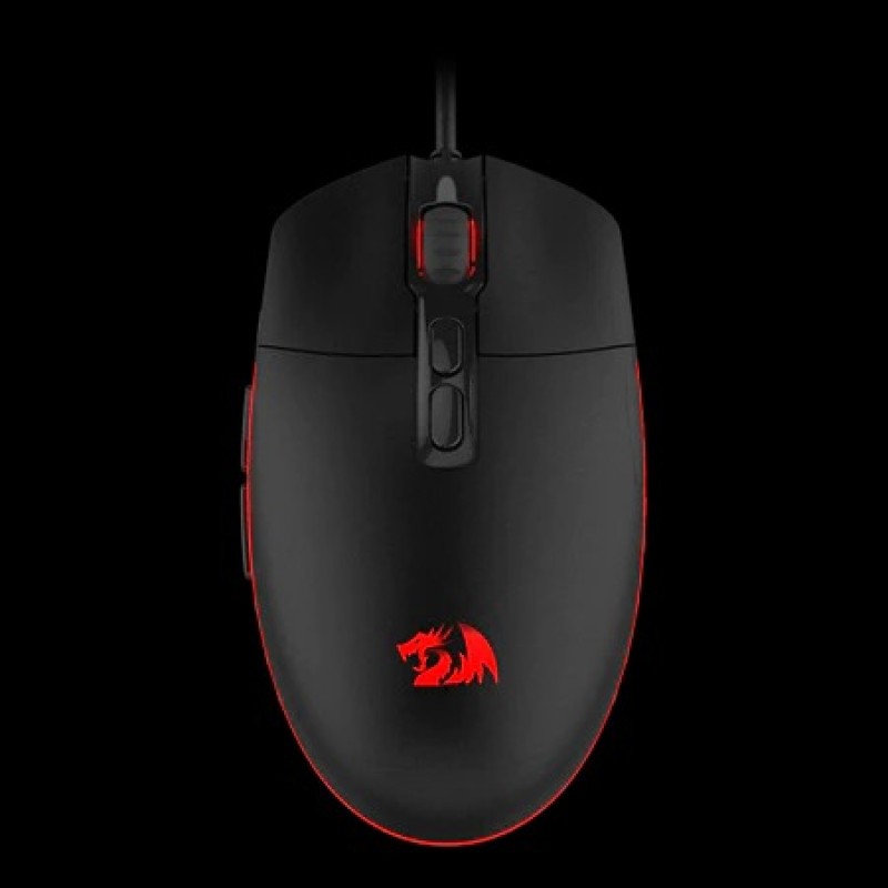Redragon M719 INVADER Wired Optical Gaming Mouse, 7 Programmable Buttons, RGB Backlit, 10,000 DPI, Ergonomic PC Computer Gaming Mice With Fire Button
