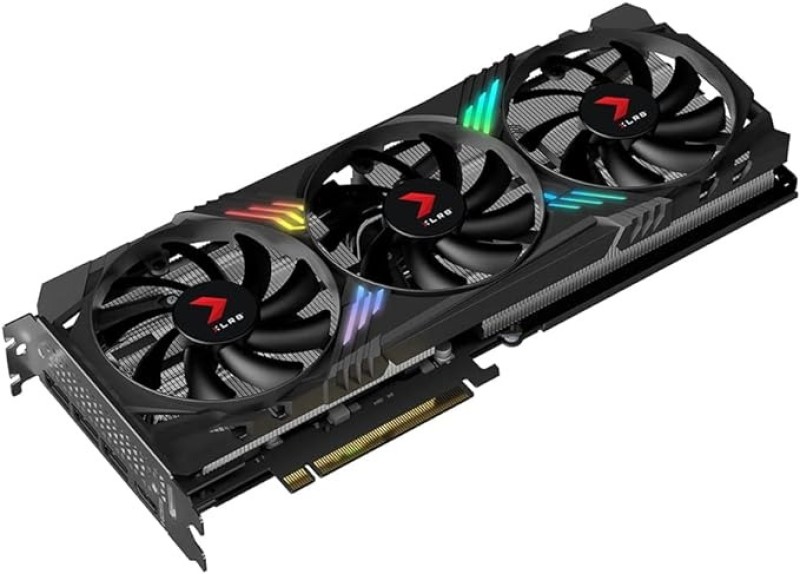 PNY GeForce RTX™ 4070 Super 12GB XLR8 Gaming VERTO™ Epic-X RGB™ OC Triple Fan Graphics Card DLSS 3 (NVIDIA GeForce SFF-Ready, ARGB, 192-bit, PCIe 4.0, GDDR6X, HDMI/Display, Supports 4k, 2 Slot)