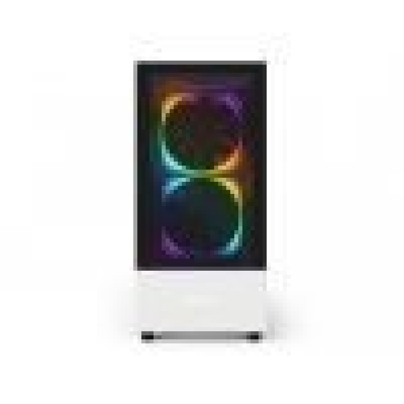 NZXT H510 Elite, Premium Mid-Tower ATX Case PC Gaming Case-Dual-Tempered Glass, Type C Port, RGB Lighting-Matte White