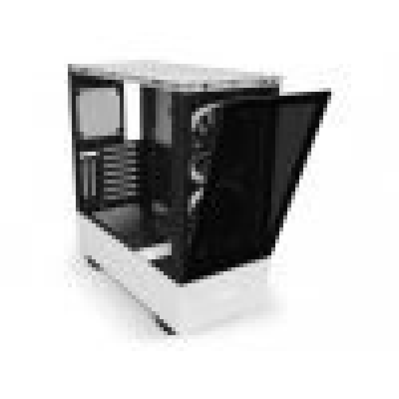 NZXT H510 Elite, Premium Mid-Tower ATX Case PC Gaming Case-Dual-Tempered Glass, Type C Port, RGB Lighting-Matte White