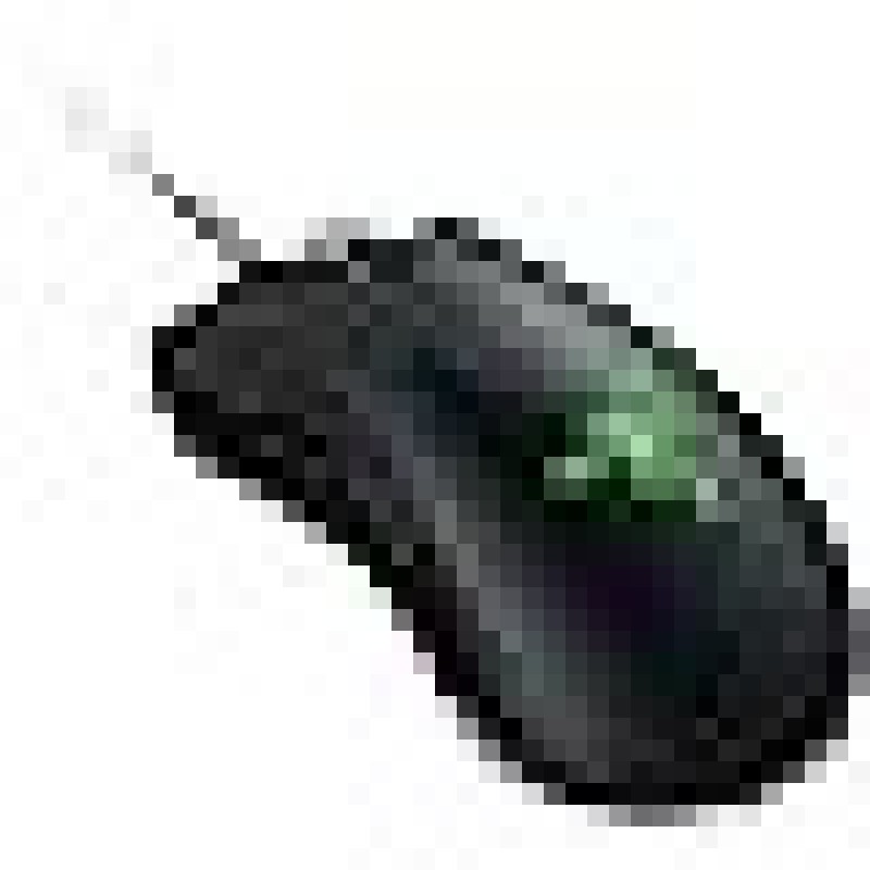 Razer DeathAdder Essential (2021) - Wired Gaming Mouse (Optical Sensor, 6400 DPI, 5 Programmable Buttons, Ergonomic Form Factor) White/Black