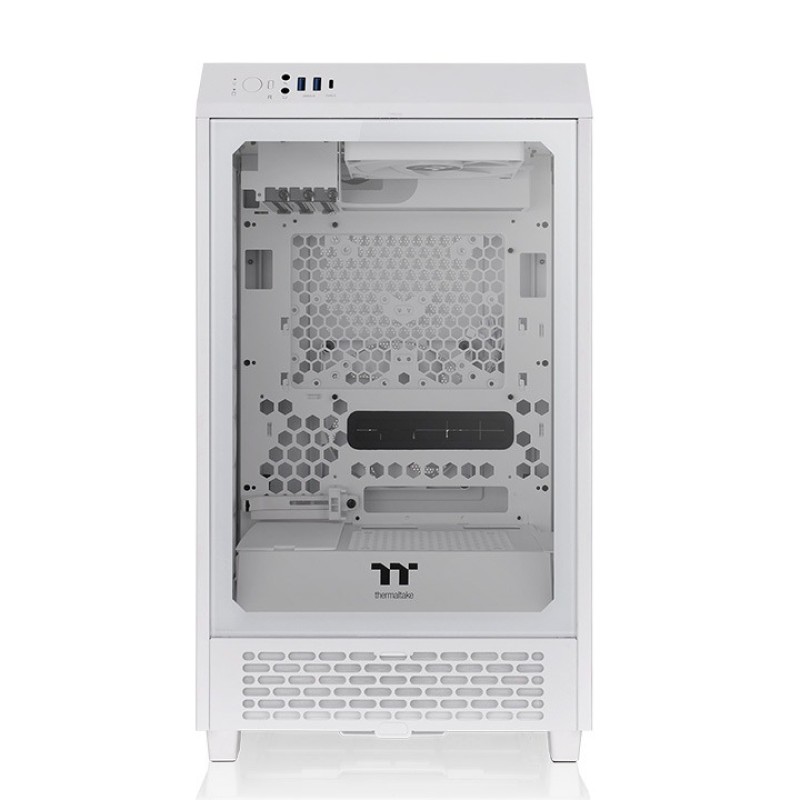 Thermaltake The Tower 200 Mini-ITX PC Case – Snow White