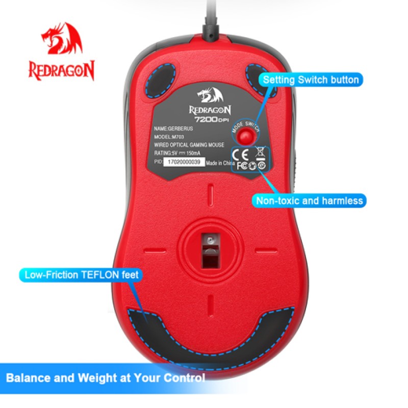 Redragon Gerberus M703 Gaming Mouse