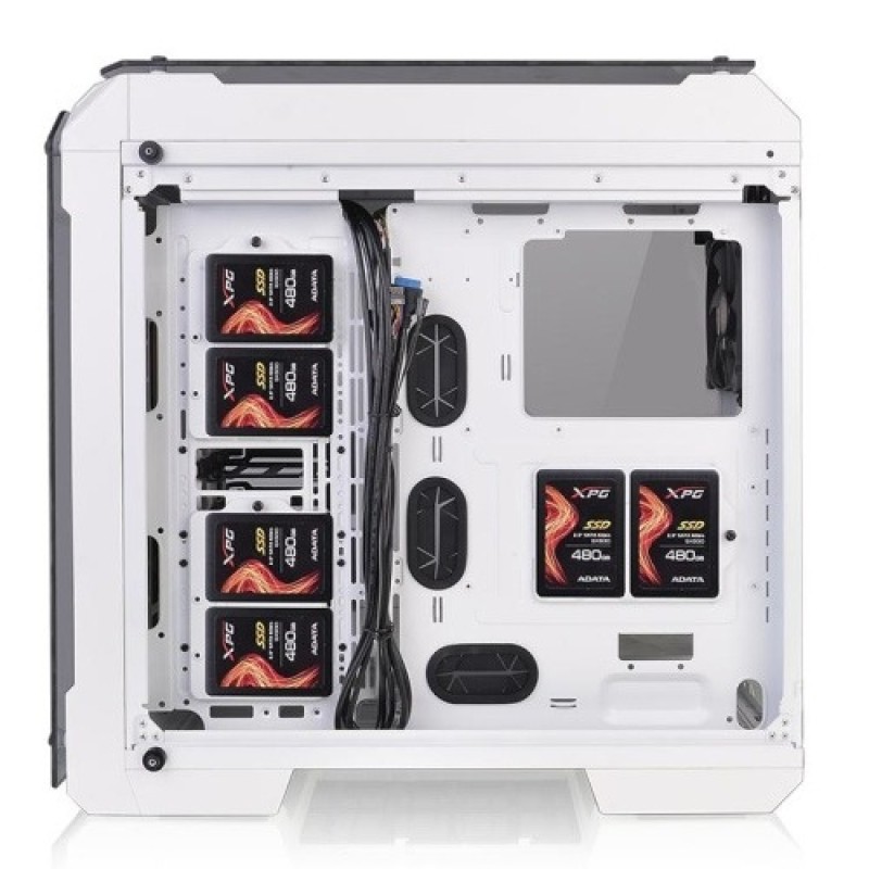 Thermaltake View 71 Tempered Glass Snow Edition Full Tower Chassis (CA-1I7-00F6WN-00)