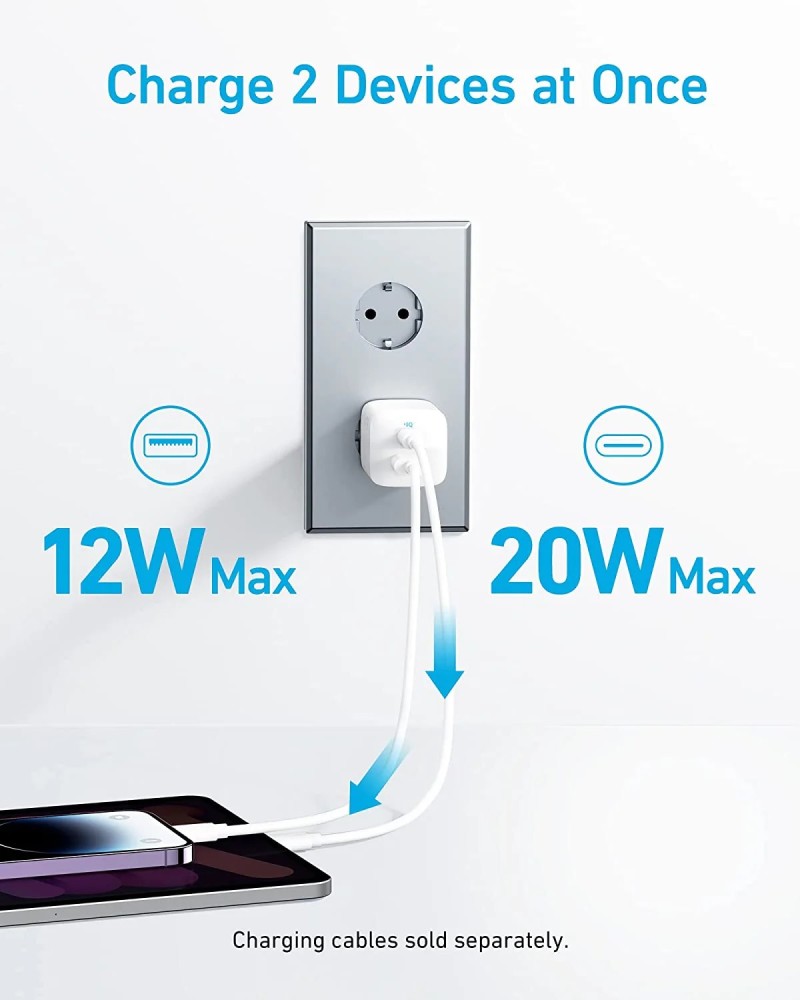 Anker PowerPort 323 Charger (33W) PD Charger
