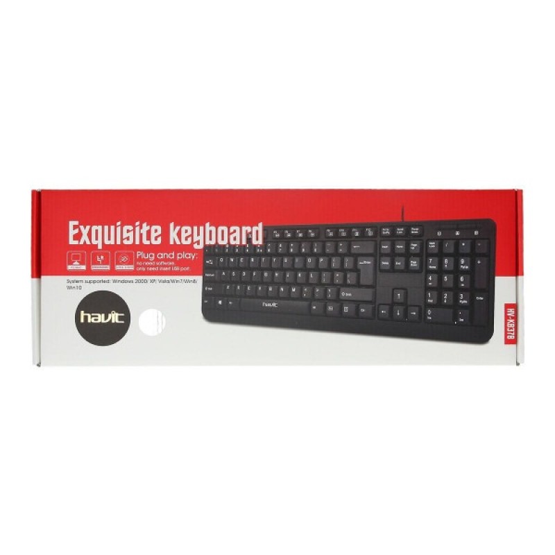 HAVIT HV-KB378 USB Exquisite Wired Keyboard