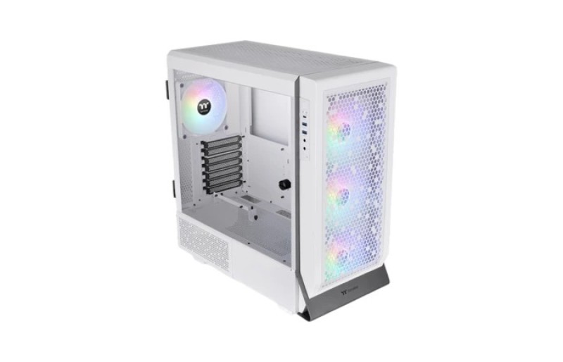 Thermaltake Ceres 500 TG ARGB Snow Mid-Tower Chassis – White