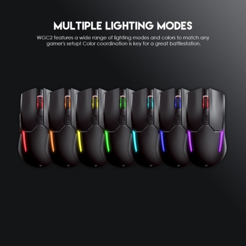 Fantech Venom II WGC2 Rechargeable Wireless Mouse - Black