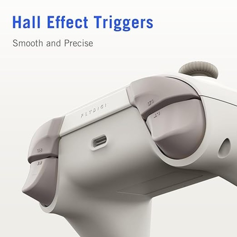 FLYDIGI DuneFox Wireless Controller – Multi-Platform PC/NS/Android Gamepad With Hall Effect Joysticks & 3-Mode Connection