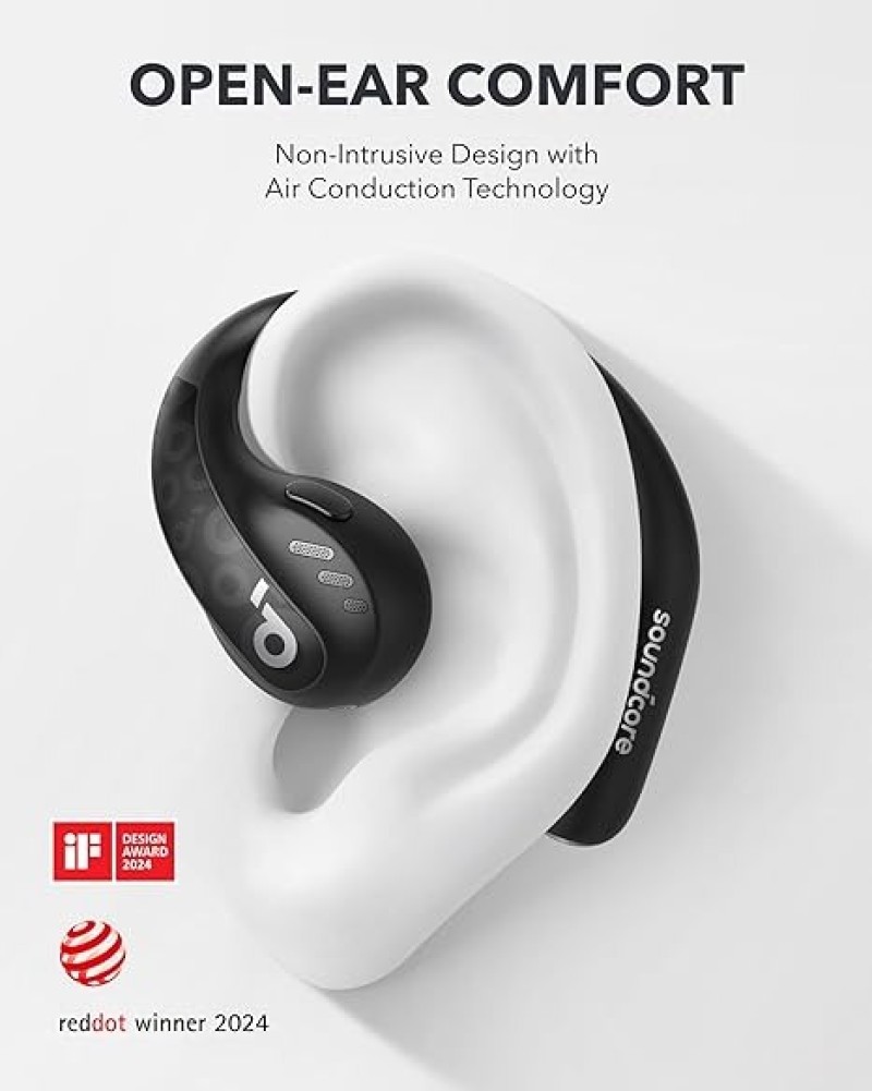Soundcore By Anker AeroFit Pro Open-Ear Headphones