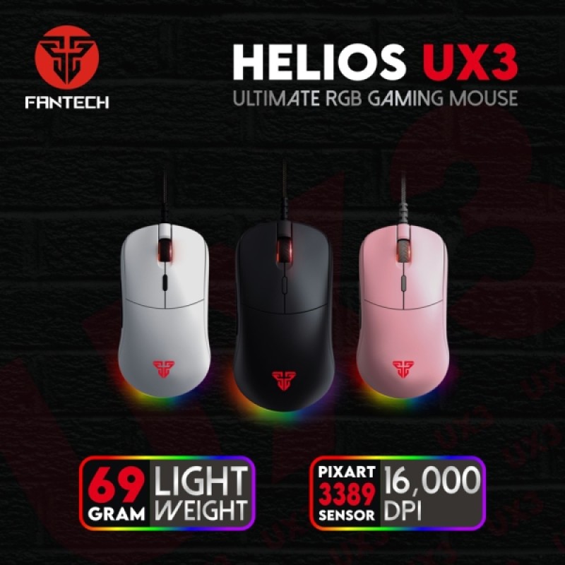FANTECH UX3 HELIOS Gaming Mouse-BLACK