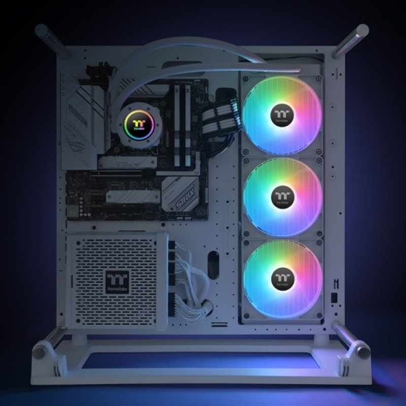 Thermaltake TH420 V2 ARGB Sync 420mm AIO Liquid CPU Cooler White