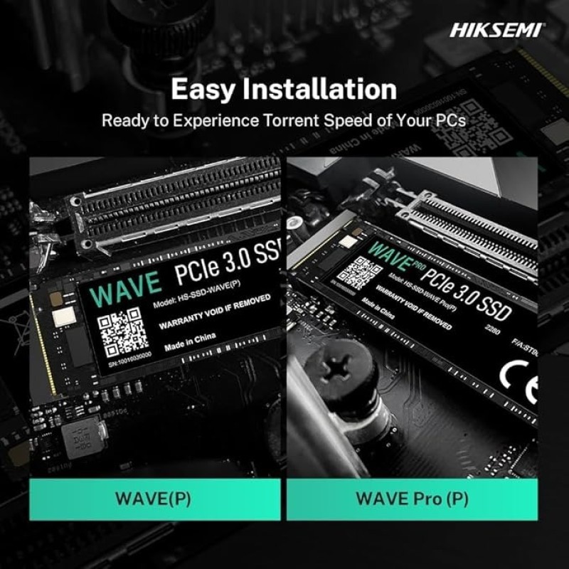 HIKSEMI WAVE(P) 256GB NVMe M.2 PCIe Gen 3 SSD Up To 2280MB/s, Internal Solid State Drive For Desktop Laptop Computer