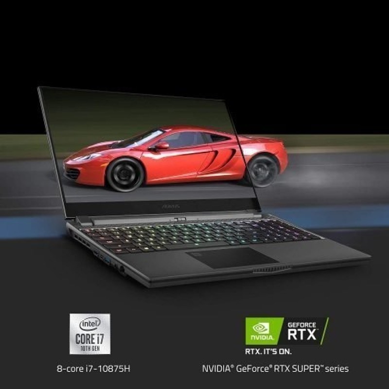 GIGABYE AORUS 15G Intel I7-10875H, 16GB DDR4, 512GB NVMe SSD, 15.6-inch FHD 240Hz IPS 100% SRGB, RTX 2070 Max-Q 8GB, Windows 10