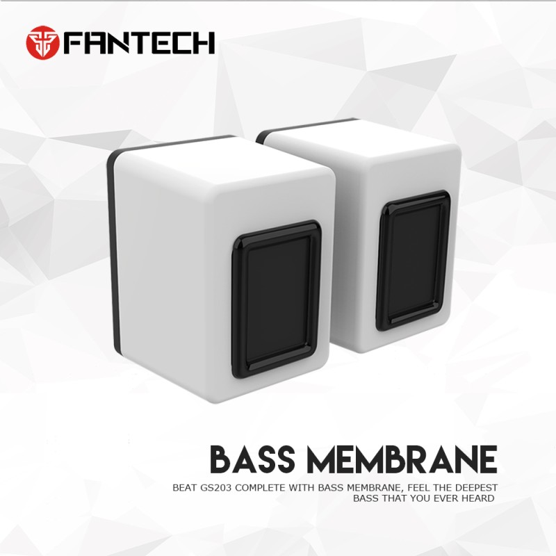 Fantech Gs203 Space White Portable Speaker
