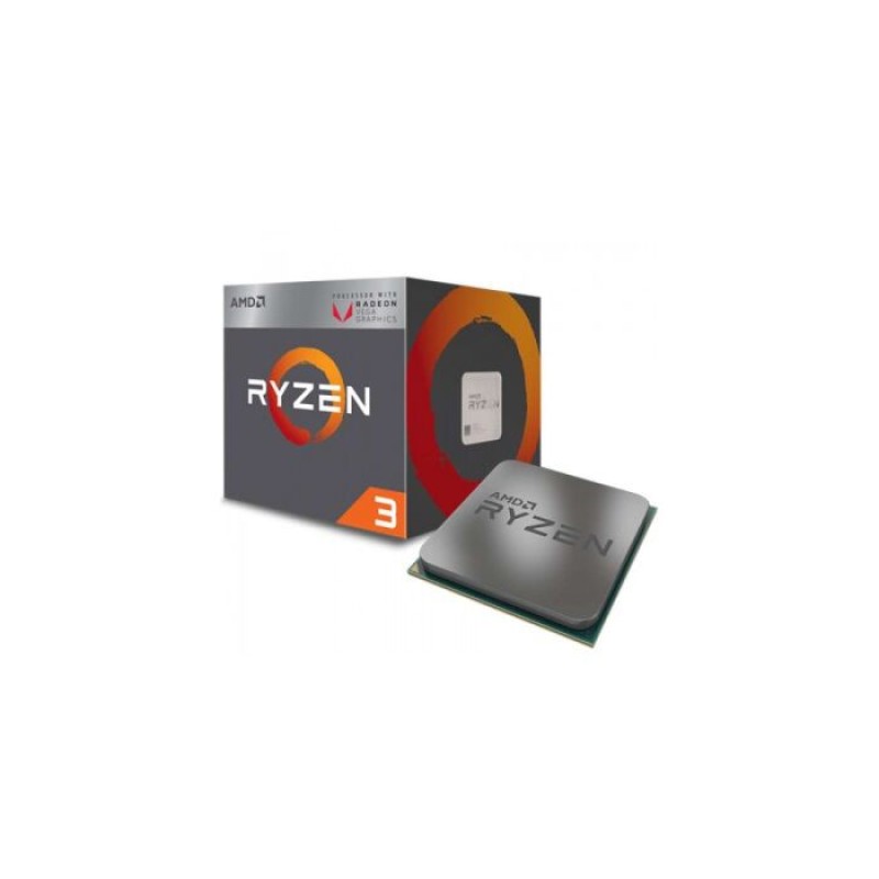 AMD Ryzen 3 1200 CPU / Unlocked / 4 Cores / 4 Threads / 3.1GHz Base / 3.4GHz Boost / Stealth Cooler / 65 TDP