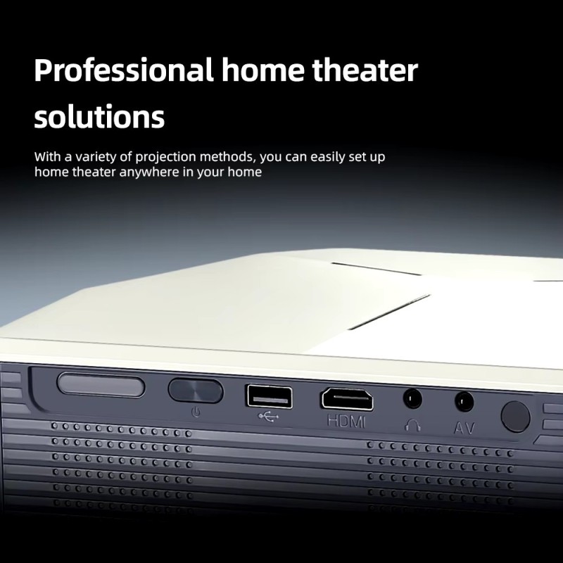 AUN A004 Pro Smart Full HD LED Projector | 1080P, Auto Focus, Android 9, 9000 Lumens