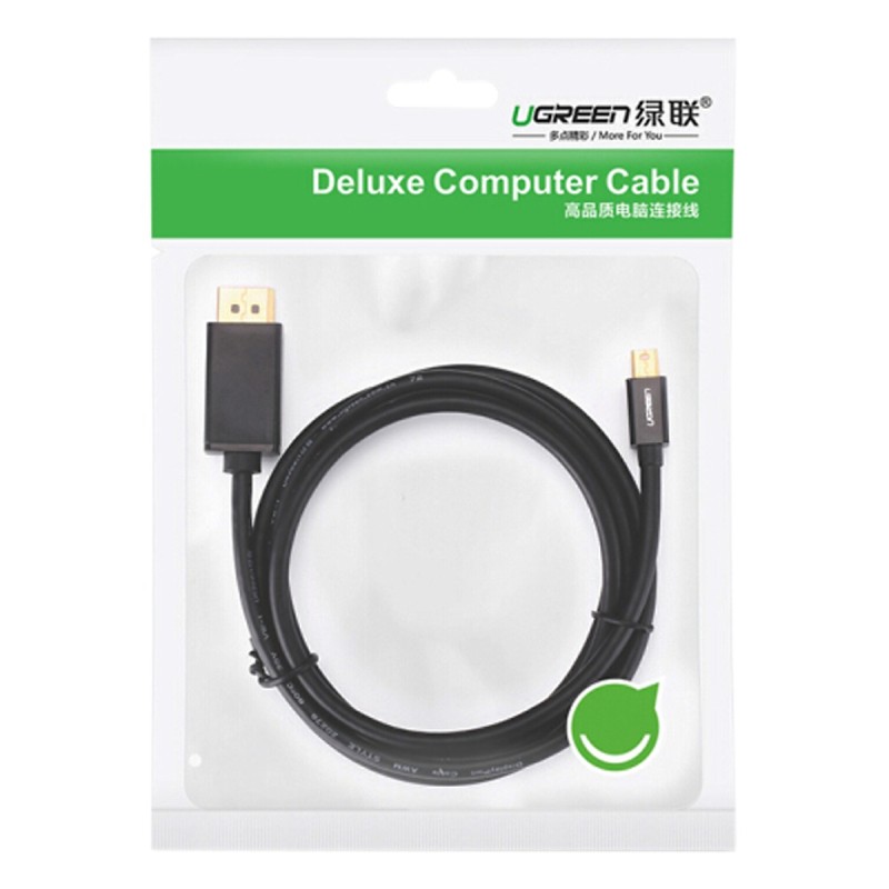 UGREEN Mini DisplayPort To DisplayPort Cable (1.5 Meter) - Black