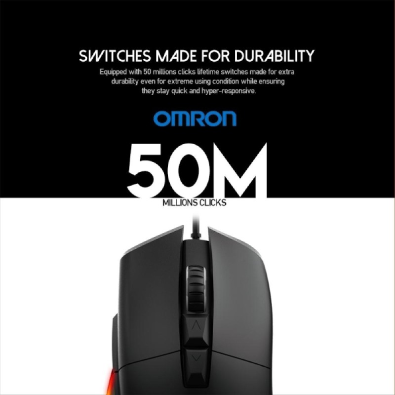 Fantech UX1 Hero Ultimate Macro RGB Gaming Mouse