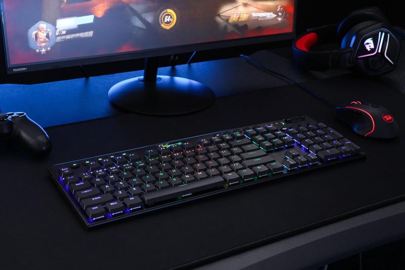 Redragon K618 Horus Wireless RGB Mechanical Keyboard