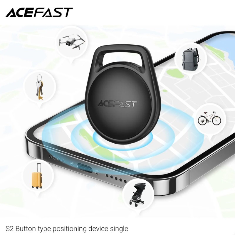 ACEFAST S2 Button Type Positioning Device(Set Of 4)– Apple Find My Compact Tracker