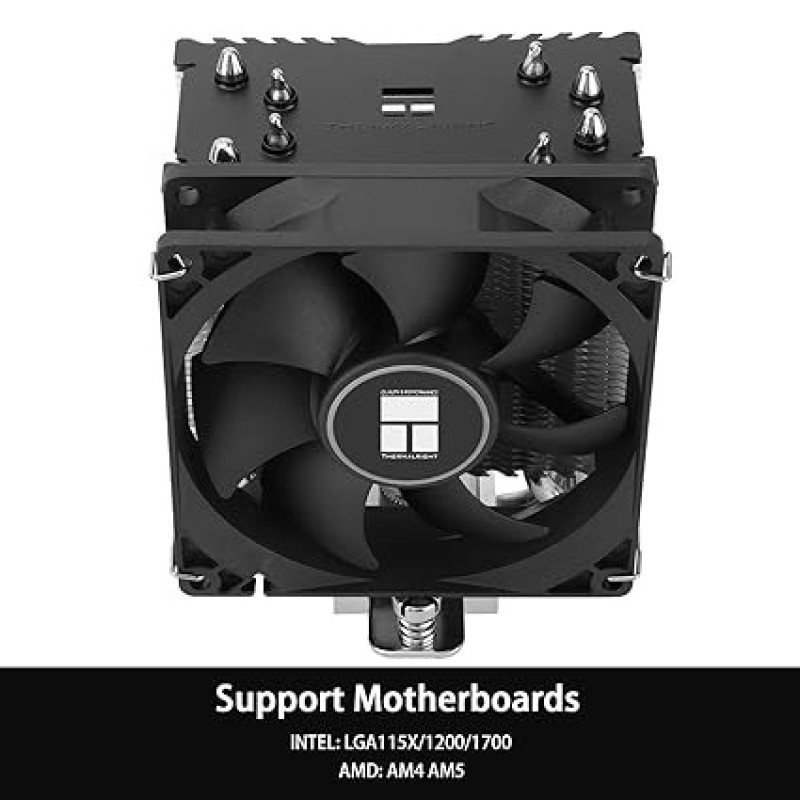 Thermalright Assassin X 90 SE CPU Air Cooler, 4 Heat Pipes, TL-G9B PWM Fan, Aluminium Heatsink Cover, AGHP 4.0 Technology, For AMD AM4 AM5/Intel LGA 1150/1151/1155/1156/1200/1700 (AX90 SE)