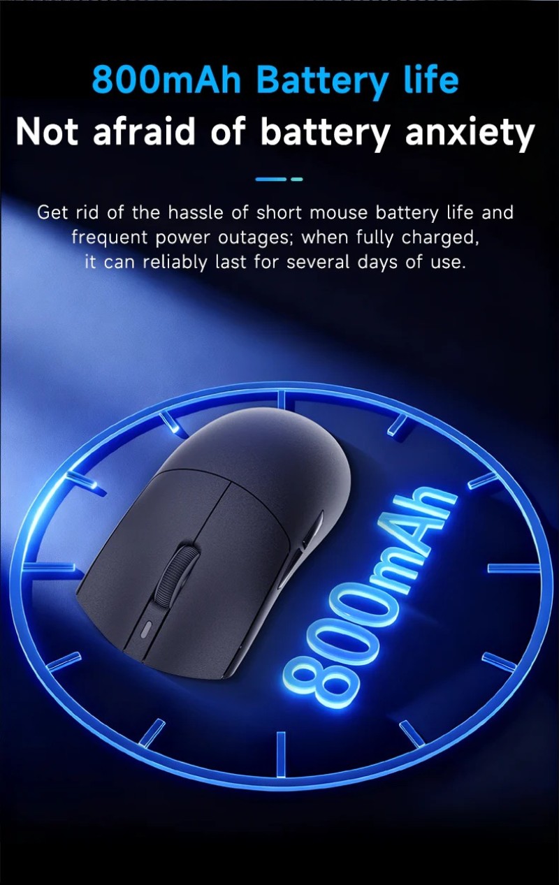 AJAZZ AJ139P V3 MC Tri-Mode Wireless Gaming Mouse