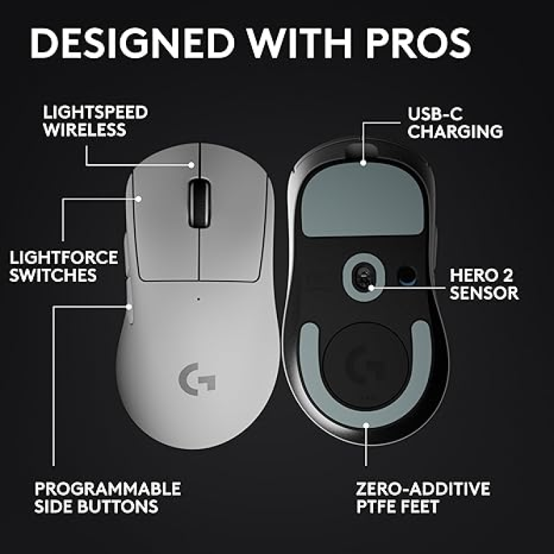 Logitech G Pro X Superlight 2 Wireless Gaming Mouse
