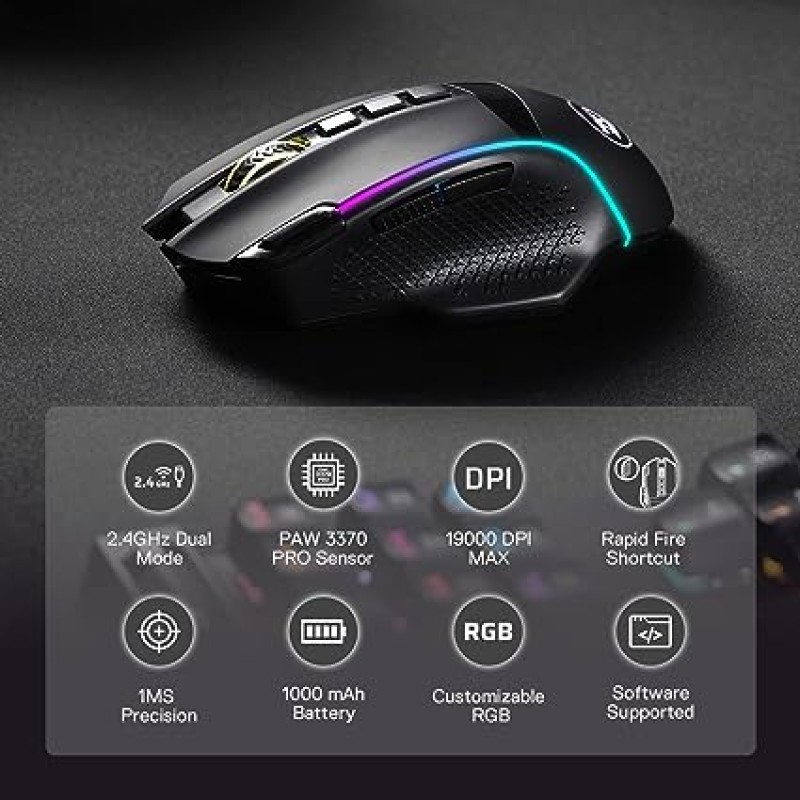 Redragon M991 Wireless Gaming Mouse