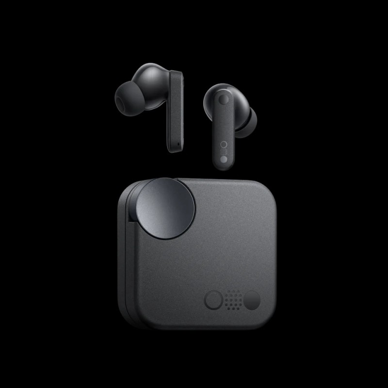 CMF By Nothing Buds Pro With 45 DB ANC, Ultra Bass Technology & Upto 39 Hours Of Battery Life Bluetooth Headset (Dark Grey, True Wireless)