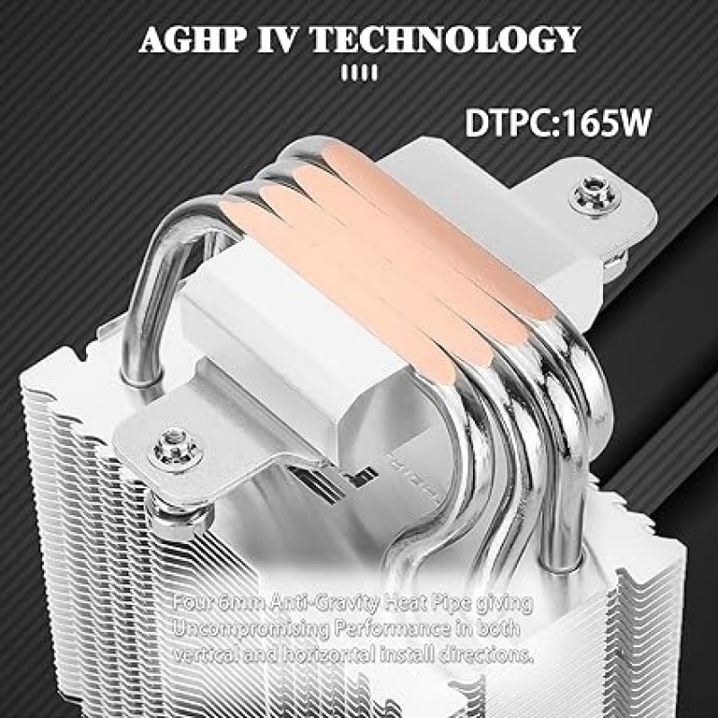 Thermalright Assassin X 90 SE CPU Air Cooler, 4 Heat Pipes, TL-G9B PWM Fan, Aluminium Heatsink Cover, AGHP 4.0 Technology, For AMD AM4 AM5/Intel LGA 1150/1151/1155/1156/1200/1700 (AX90 SE)
