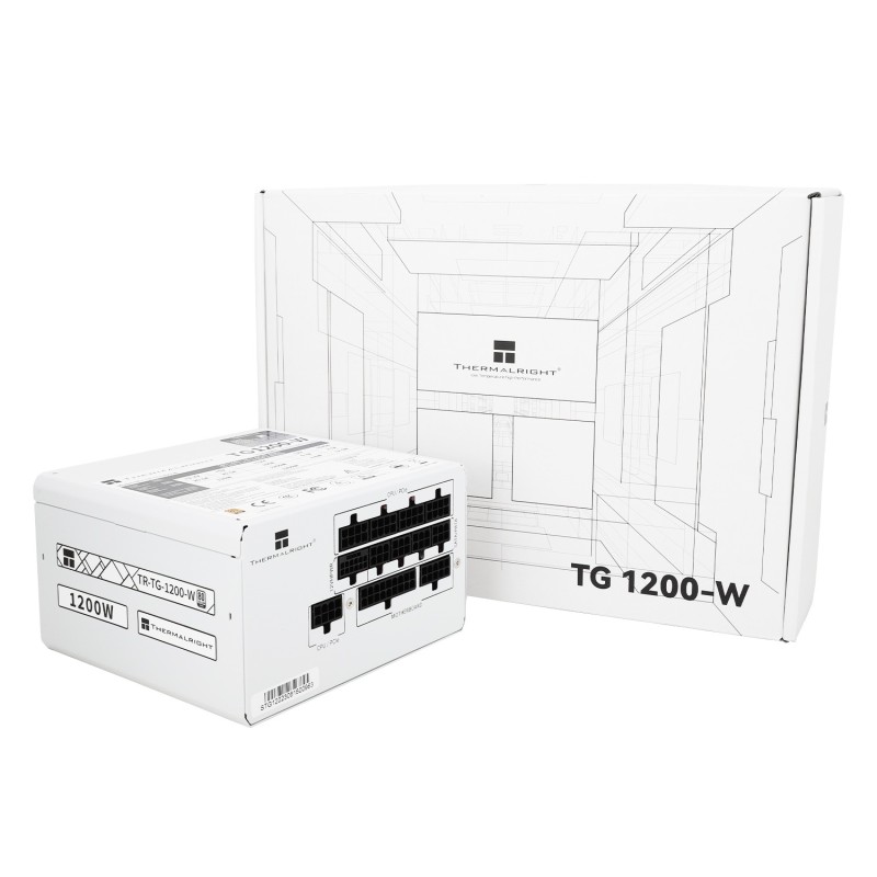 TG-1200-W 1200W Power Supply - 80 PLUS GOLD, Full-Modular
