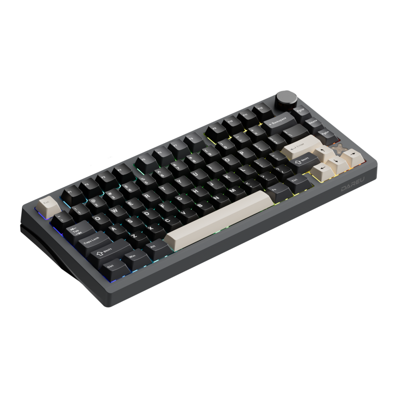 DAREU Flex 75 Tri-Mode RGB Gaming Keyboard | Knob | Gasket Mount | Hot-Swap