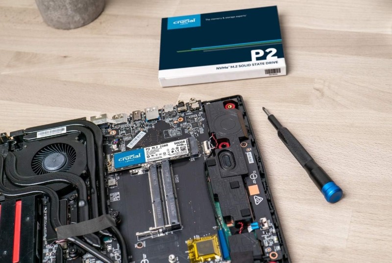 Crucial P2 250GB 3D NAND NVMe PCIe M.2 SSD Up To 2400MB/s