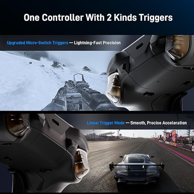 Flydigi Vader 5 Pro Wireless Controller — Hall Effect FORCEFLEX Sticks, 3ms Latency, Tri-Mode For PC, Switch, Android & IOS In Nepal