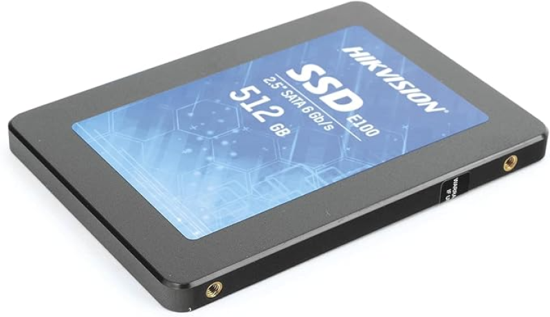 HIKVISION E100 512GB 2.5-Inch Internal SSD, SATA 6Gb/s, Up To 550MB/s - Solid State Disks 3D Nand TLC
