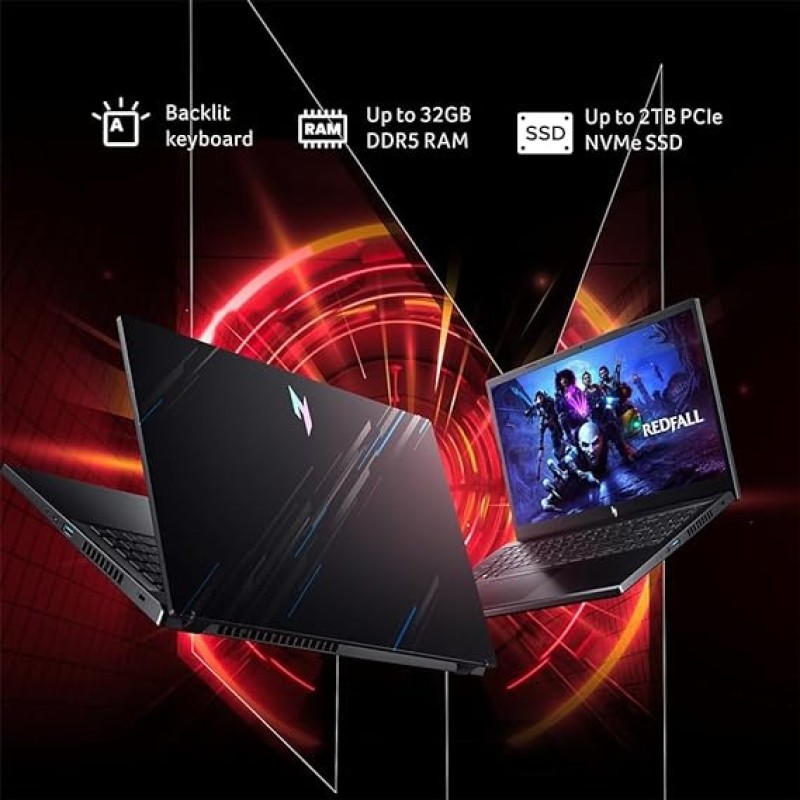 Acer Nitro V Gaming Laptop 13th Gen Intel Core I5-13420H Processor/ 15.6"(39.6cms) FHD 144Hz Display (8GB/512GB SSD/RTX 4050 Graphics/Windows 11 Home/Wi-Fi 6), ANV15-51